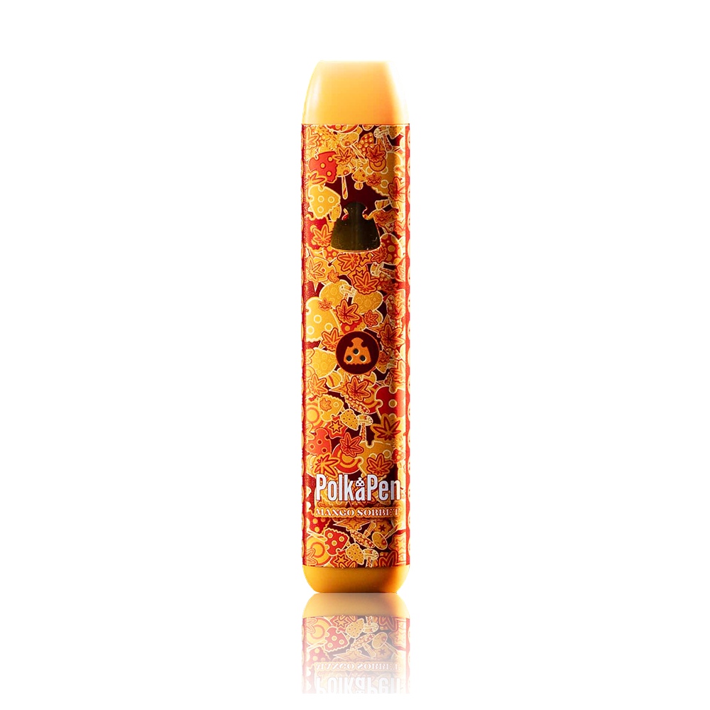 Mango Sorbet PolkaPen — PolkaPen hemp-derived disposable vape | PolkaDot™